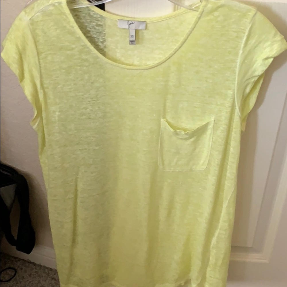 Joie XS linen tee